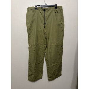 Vintage Cross Roads Utility‎ Pants XL Green Baggy Skater 90s Y2K Sustainable